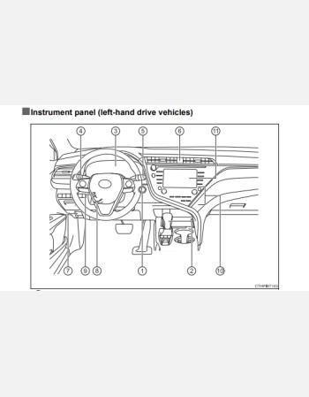 toyota camry 2019-2020 owners manual